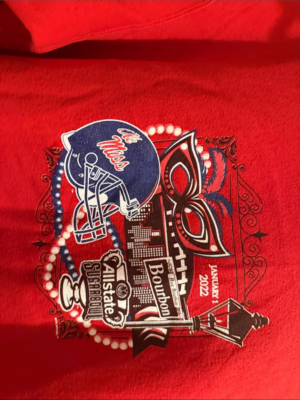 Men’s Ole Miss 2022 Sugar Bowl Sweatshirt
